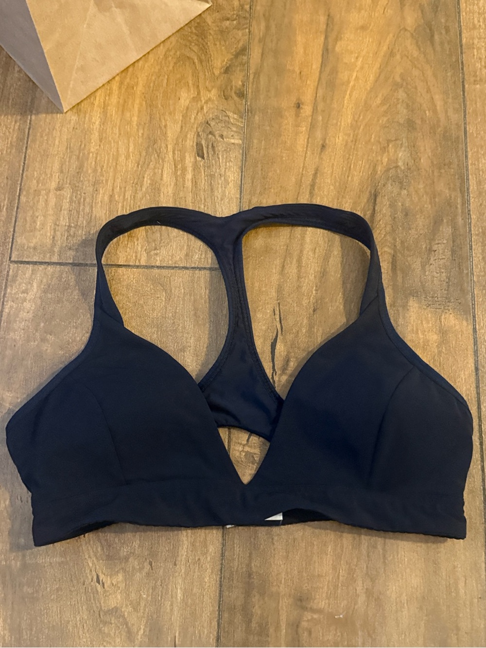 lululemon Athletica Navy Racerback Wireless Sports Bra